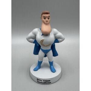 Barry Cooper In Cape Figure Service Wire Co 5” Tall Advertising Figurine